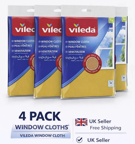 Pack vileda window cloth - 4,