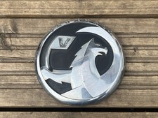 x1 Vauxhall Astra J 115mm Pre Facelift Front Grille Badge Genuine 2009-2012