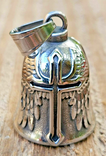Angel wing black cross - angel,