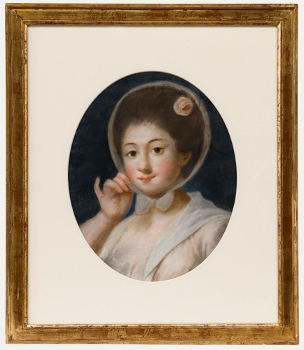18th century pastel portrait - 18th,