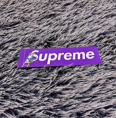 Supreme purple smurf box - supreme,