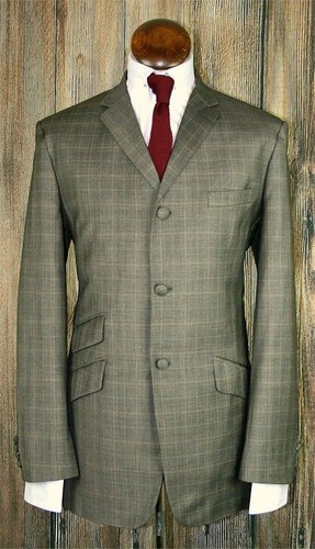 Mod suit skinhead - suit,, grey