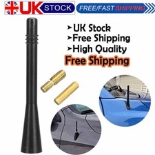 3"CAR AUTO BEE STING STUBBY SHORT BLACK AERIAL ARIEL ARIAL MAST ANTENNA FOR BMW