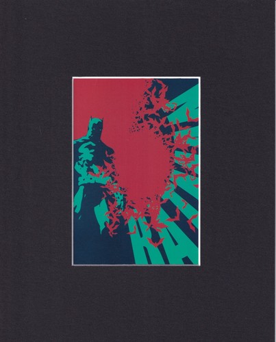 8x10 matted art print dc - matted,