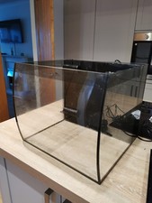 Fluval Flex LED Aquarium Fish Tank Black 34L Bowfront Filter LED