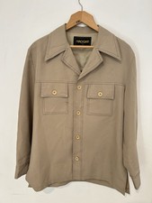 Haggar safari suit style shirt
