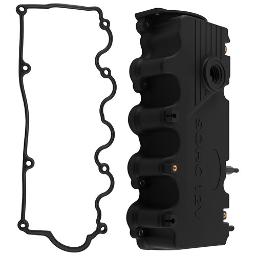 Black engine cover for - engine, hyundai