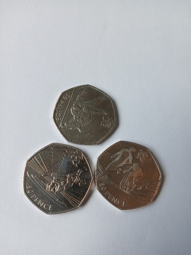 Special olympic 50p coins - olympic,