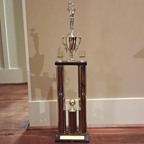 Basketball trophy 1st - 1st, place