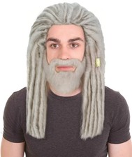 Fantasy Dreadlock Wig & Beard