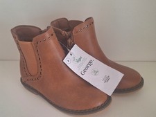 Girls Tan Chelsea Boots Size