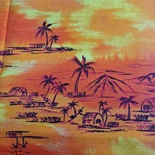 Vintage 1960's Tropical