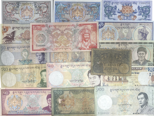 Bhutanese ngultrum bank - ngultrum,