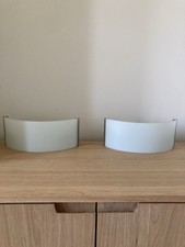 Wall Lights Set of 2 Modern - Contemporary.  Very Good Condition.  John Lewis