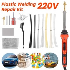 100W Soldering Iron Kit Plastic Welding Machine Car Bumper Dashboard Repair Tool