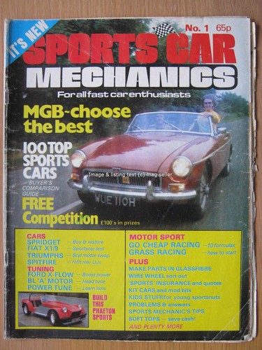 Sports car mechanics september - car,