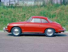 Porsche 356 B Karmann Hardtop Coupe Notchback 1962 at Porsche works photo press 