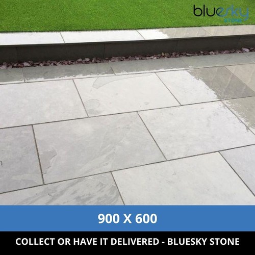 Grey slate paving - slate,