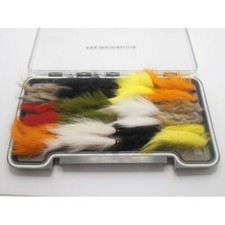 Zonkers,Trout Flies, 24 Per Box, Mixed Colours, Size 8/10, Lures, Fishing Flies