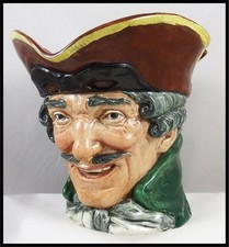 Royal Doulton 1st Version Dick Turpin Large Character Jug D5485