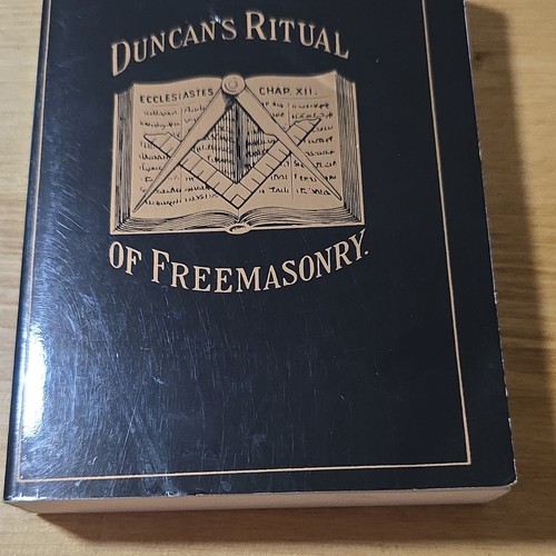 Duncan masonic ritual - masonic, and