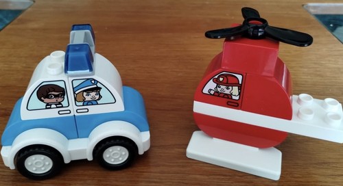 Lego duplo fire helicopter - lego, &