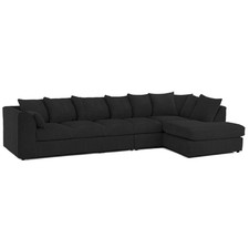 Black corner jumbo cord - corner,