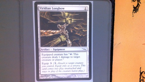 Viridian longbow mirrodin - viridian,