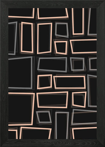 Quads framed wall - framed, poster