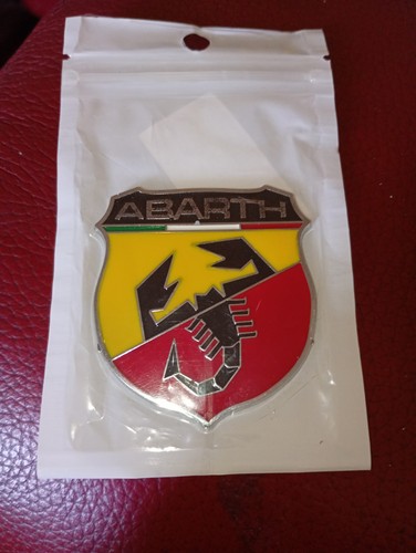 Abarth adhesive badge logo - abarth,