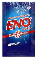 UK 12 X ENO FRUIT SALT SACHETS FAST 6 SECONDS FAST ACIDITY RELIEF ORIGINAL x 12