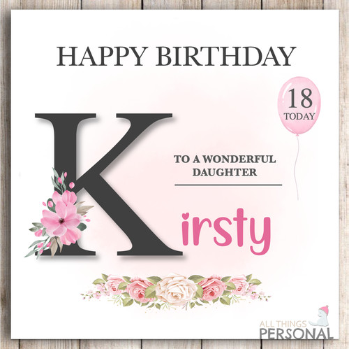 Birthday card special daughter - card,