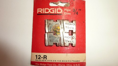 Ridgid pipe dies hs - pipe,