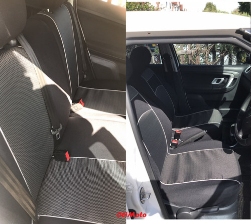Tailored fabric seat covers - tailored,