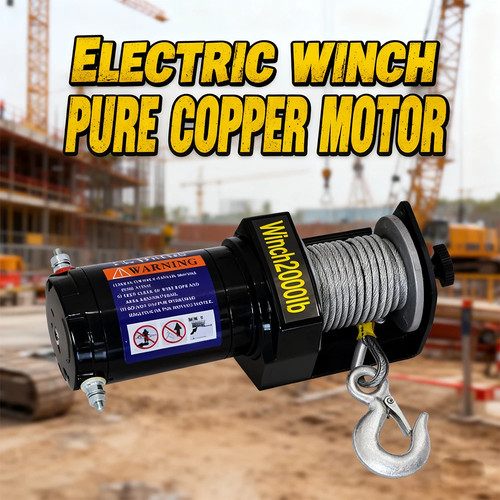 Electric winch 12v - electric,