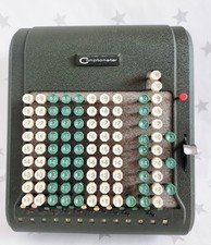Comptometer 1950s Vintage Adding Machine Calculator Model M