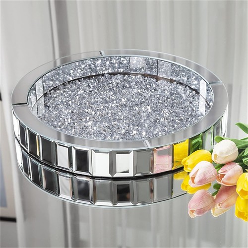 Decorative mirrored tray - decorative,