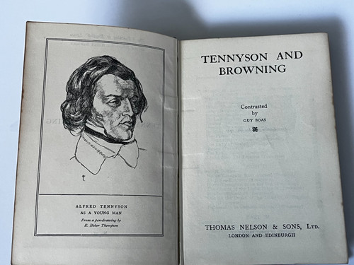 1st book 1925 tennyson - ed.,