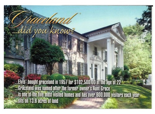 Elvis graceland did you know - did,