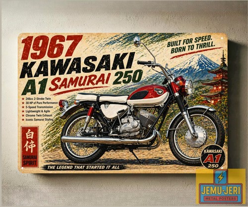 1967 kawasaki samurai 250 - 1967,