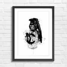 Chanel Grenade Graffiti Art