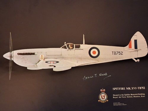 Spitfire xvi tb752 rare - spitfire,