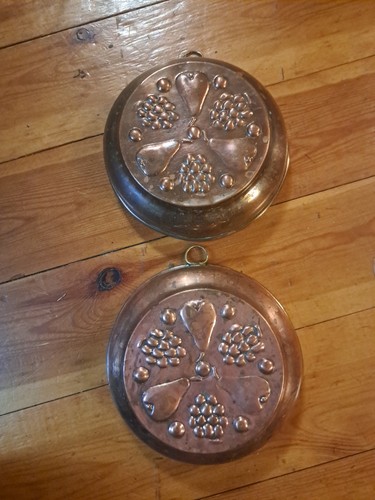 Pair matching antique jelly - pair,