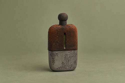 Antique hip flask for - antique,