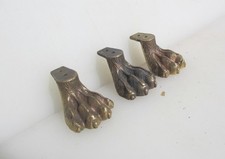 Victorian Brass Feet Lion