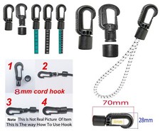 Black Quick Fit connect Hooks