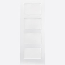 WHITE PRIMED SHAKER 4 PANEL