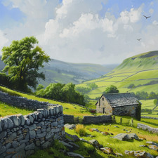 Yorkshire Dales Oil Painting