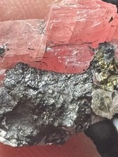 Rare Sweet home Mine Rhodochrosite Gem From Colorado Old Stock.