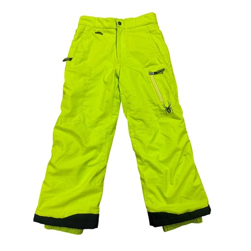 Spyder boys ski pants neon - boys,